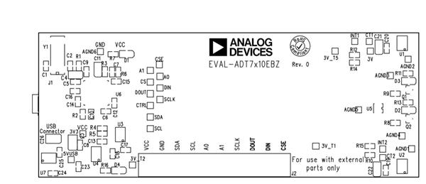 EVAL-ADT7410MBZ